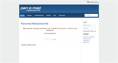 Desktop Screenshot of panomed.de