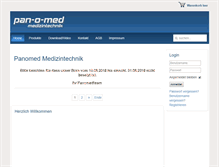 Tablet Screenshot of panomed.de